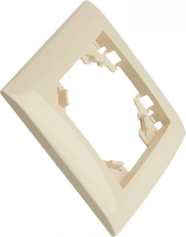 Рамка на 1 пост (слоновая кость) Stekker Эрна Элегант 49666