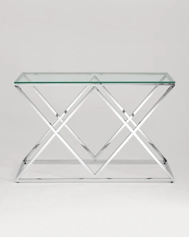Консоль Stool Group ИНСИГНИЯ 120*40 серебро УТ000001501