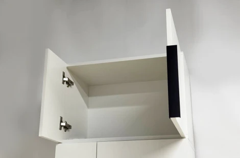 Антресоль двухдверная L600 Баско Mebelson (ЛДСП/Светлое дерево) арт.173624,2552