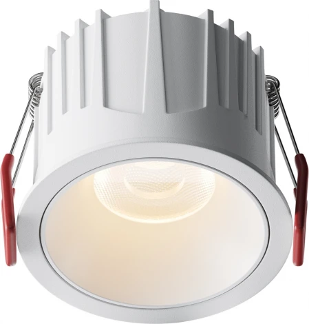 Встраиваемый светильник Maytoni Alfa LED DL043-01-15W3K-RD-W-1 (220V, круглые)