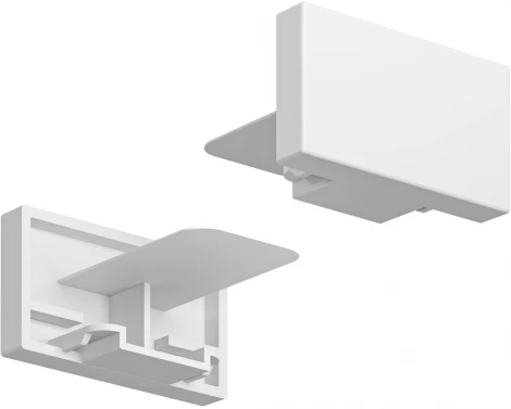 Заглушка Denkirs DK Track White TR1107-WH