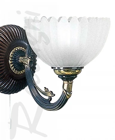 Бра Reccagni Angelo A 3610/1 (220V, выключатель, цветы)