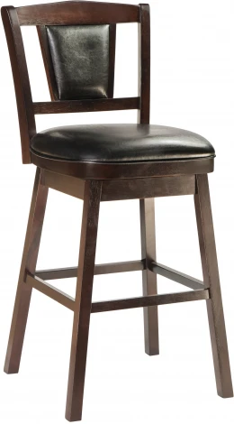 Стул барный NOLAN BAR (капучино, чёрный)