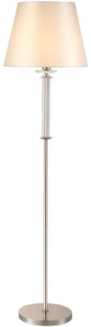 Торшер Crystal Lux Nicolas PT1 NICKEL/WHITE (220V)