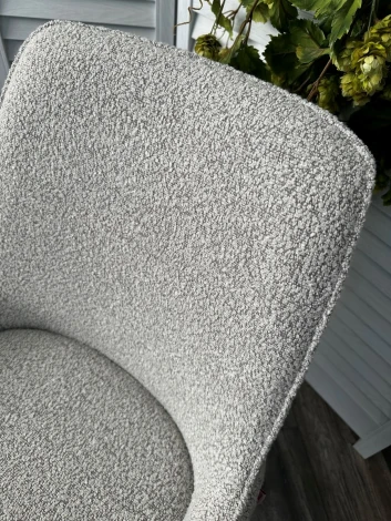 Стул BRIO UF995-02, букле / черный каркас / Товарный знак DISAUR