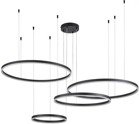 Подвесной светильник Indigo Galass V000034L (LED, 220V, пульт управления, на тросе)