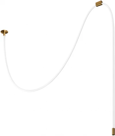 Подвесной светильник светодиодный с гибким неоном Loft It Thread 10388A Brass (220V)