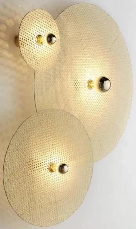 Настенный светильник Aromas del Campo Tan Tan A1053/10/Chrome + 1125/60 Natural