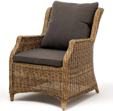 "Неаполь" плетеный стул из искусственного ротанга, цвет соломенный 4SIS арт.УТ-00006748