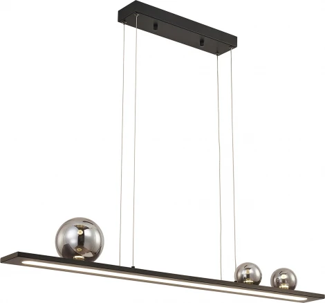 Подвесной светильник Favourite Bilico 4548-3P (LED, 220V, на тросе, шарики)