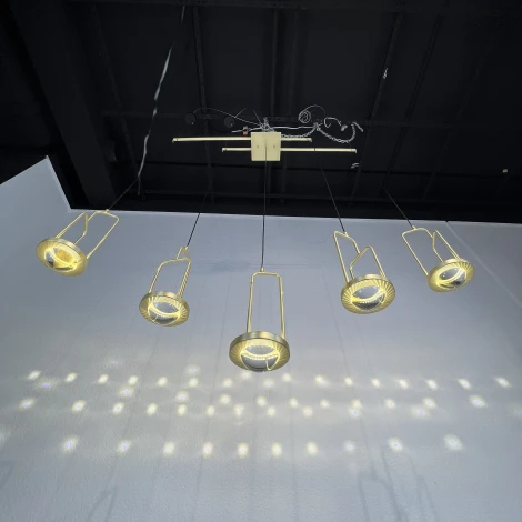 Подвесной светильник Dighton Ch L5 Imperiumloft Dighton-Ch01 (192783-23) (LED, 220V, на проводе, шарики)