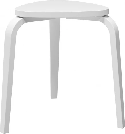 Табурет ТДК Треугольный Белый