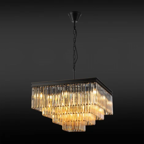 Подвесная люстра Citilux Мартин CL332242 (220V, хрусталь, на цепи)
