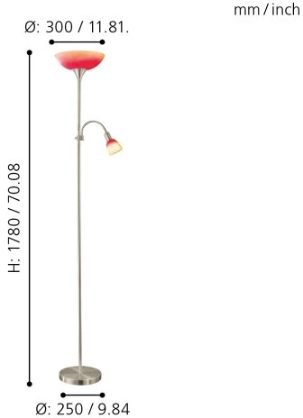 Торшер Eglo Up 4 86654