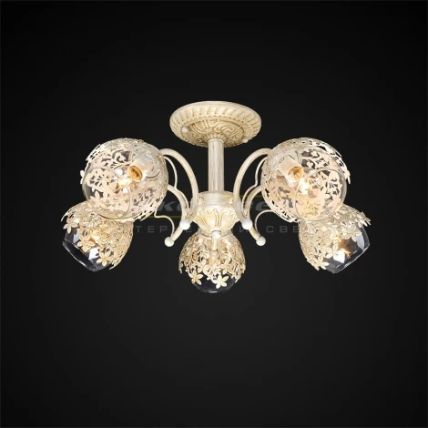 Потолочная люстра Максисвет 9360 1-9360-5-WHS E27