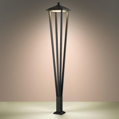 Уличный наземный светильник Odeon Light Bearitz 6655/12GA3 черный/металл IP65 LED 12W 3000K 220V