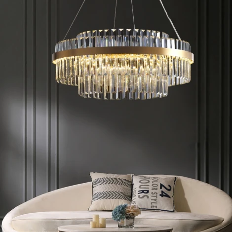 Подвесная люстра Voyage D60 ImperiumLoft Voyage01 (LED, 220V, на тросе, круглые)