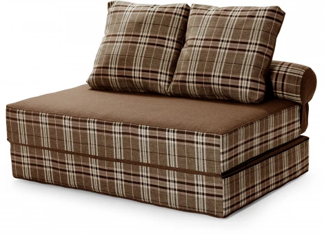 Диван Arsko Фаргус коричневая рогожка