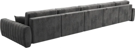 Диван П-образный Лига-057 НПБ МегаЛонг Лига Диванов (Велюр) арт.129364