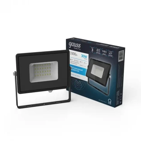 Прожектор уличный Gauss Qplus 613511330 (LED, 220V, IP65)