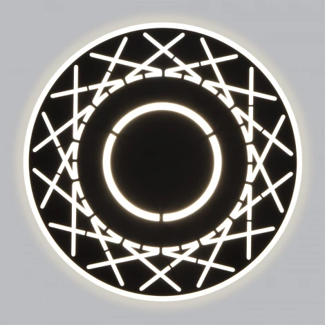 Настенный светильник Eurosvet Ilios 40148/1 LED черный