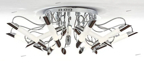 Потолочная люстра IDLamp Milada 401/9PF-LEDChrome