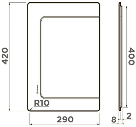 Разделочная доска Omoikiri CB-BASIC-400-GB 4999101