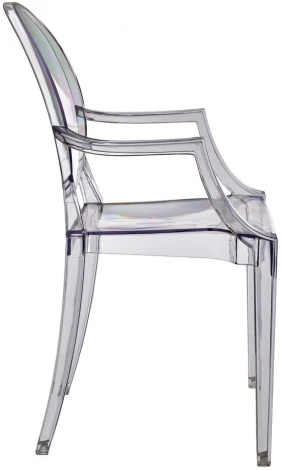 Комплект из 2-х стульев Bradexhome Louis Ghost прозрачный