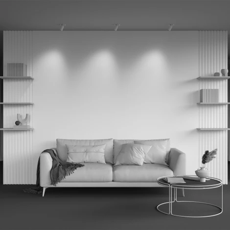 Встраиваемый светильник Maytoni Focus Led C071CL-7W3K-WB (220V, круглые)