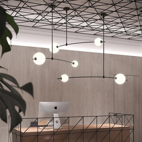 Потолочная люстра на штанге LED Lu Carte LC-11-0245