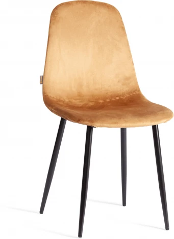 Обеденный стул Tetchair BREEZE (Велюр,Металл /Коричневый)
