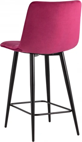 Стул полубарный Stool Group Джанго велюр винный высота сиденья 60 см УТ000036034