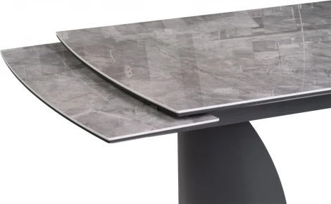 Керамический стол Готланд 180 (Готланд 180(240)х90х79 baolai / черный) Woodville арт.588028