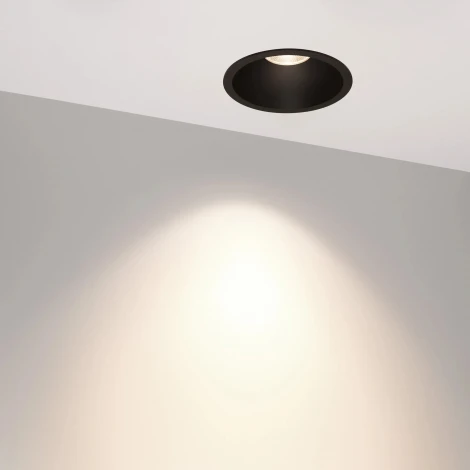 Встраиваемый точечный светильник MS-HARBOR-R123-20W Day4000 (BK, 50 deg, 230V) (Arlight, IP20 Металл) 048279 (LED)