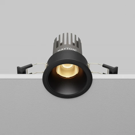 Встраиваемый светильник светодиодный Maytoni Technical Dip DL123-10W-2.7K-B