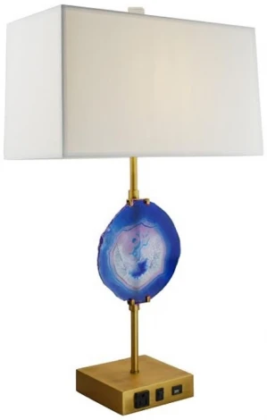 Настольная лампа Blue Agate Table Lamp ImperiumLoft 43,324 (143994-22) (220V, выключатель)