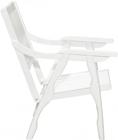 Кресло Массив решетка, каркас снег Mebelik арт.007763