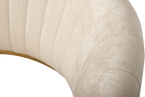 Обеденный стул Garda Decor GY-DC8386GOLD-CR (Золото/Кремовый)