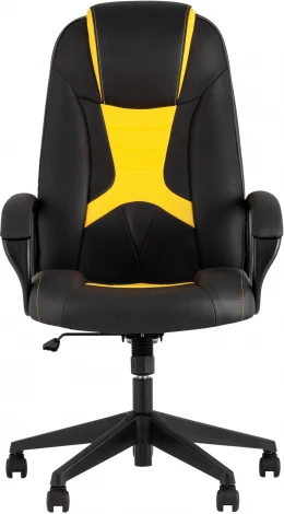 Кресло игровое TopChairs ST-CYBER 8 черный/желтый УТ000035039