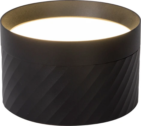 Светильник потолочный Feron HL371 48737 25W, GX70, черный (220V, круглые)