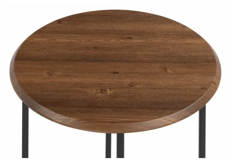 Журнальный стол Notta Грейс орех кантри / черный