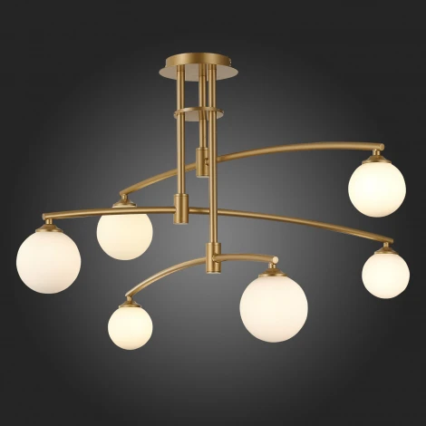 Потолочная люстра на штанге ST Luce Sembrare SL1208.302.06 (220V, шарики)