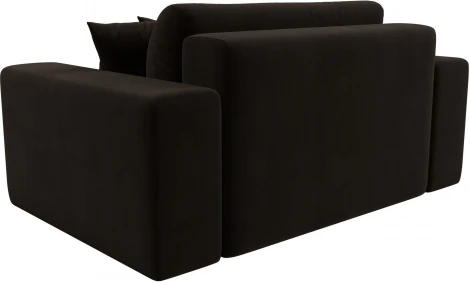 Кресло Лига-036 НПБ (Коричневый/Микровельвет) Лига Диванов арт.121283