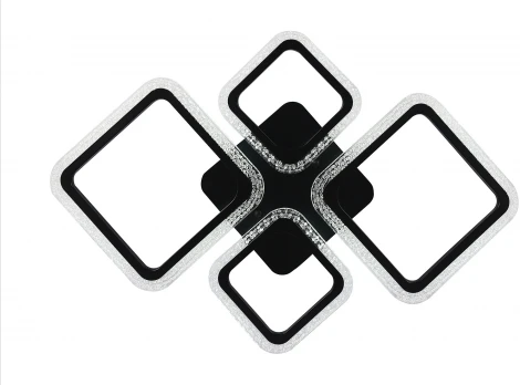 Потолочная светодиодная люстра с пультом и управлением смартфоном 80W Opti LED LAMPS 81232 Natali Kovaltseva