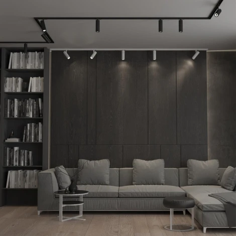 Трековый светильник Novotech Nail 359031 (регулировка яркости, LED, 220V, круглые)