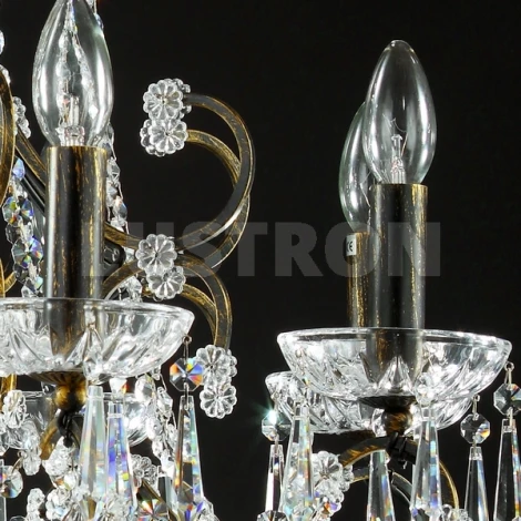 Подвесная люстра Maytoni Monogram 10 DIA903-08-R