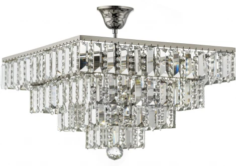 Потолочная люстра хрустальная на штанге Arti Lampadari Rozzano Rozzano E 1.5.40.105 N (220V)