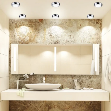 Встраиваемый точечный светильник Novotech Damla 370386 (12V, IP44)