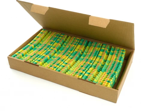 Зажим пружинный 3-х проводной проходной Stekker 49260