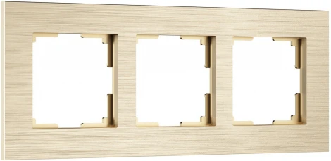 Рамка на 3 поста (шампань) Werkel W0033511 (a066335)